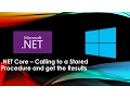 NET Core Calling to a Stored Procedure and get the Results