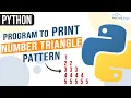 Print Floyd s triangle in Python Printing Numbers in Right Triangle Shape Patterns in Python