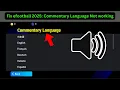 efootball 2026 Mobile commentary not working Quick fix