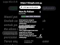 Download Lagu nan ko paham
