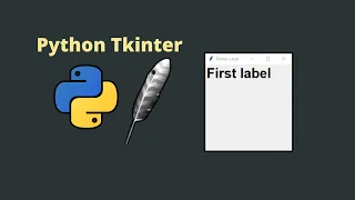 Python Tkinter How to create a Label in Tkinter