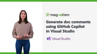 Generates doc comments in Visual Studio using GitHub Copilot