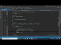 Blinking text label in c