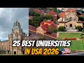 25 Best Universities in USA 2026 New Ranking