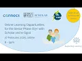 Heriot Watt Scholar and e-Sgoil Online Learning Opportunities for Senior Phase S3