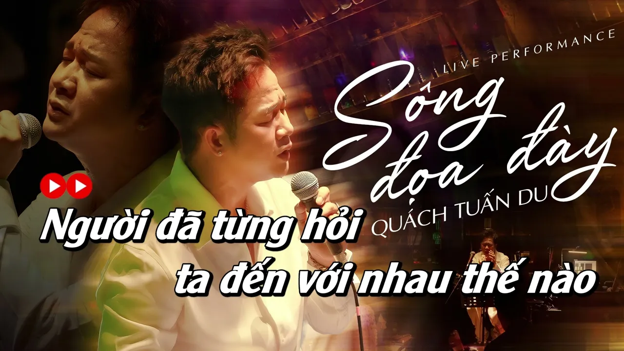 [ KARAOKE TONE NAM ] SÔNG ĐOẠ ĐÀY - QUÁCH TUẤN DU | Beat Chuẩn