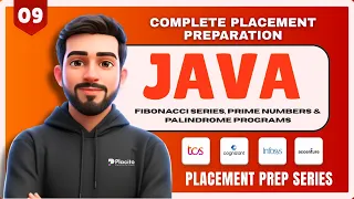 Java Fibonacci Series Prime Numbers Palindrome Programs Part 9