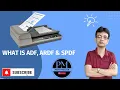 What is ADF ARDF and SPDF in a Xerox Copier Machine