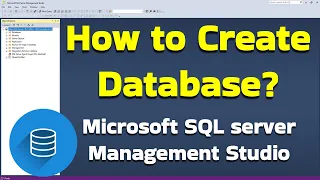 How to Create Database in Microsoft SQL Server Management Studio