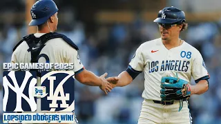 FULL GAME Dodgers run up score to defeat Yankees 18-2 ft Kike pitching