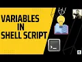 Variables Shell Scripting Tutorial for Beginners - 6