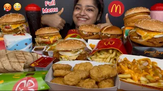 FULL MENU OF McDONALD S CHICKEN BURGERS BIG CHICKEN WRAP CHEESY FRIES CHICKEN NUGGETS PIZZA PUFF