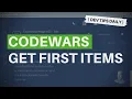 DevTips Daily Codewars Coding Challenge - Get first items