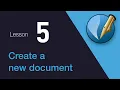 5 Create a new document in Scribus