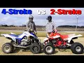 Quadzilla Banshee vs Raptor 700 Fastest 2-Stroke vs Fastest 4-Stroke