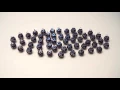 Simple mimics of complex swarm behavior
