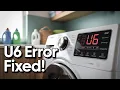 How to fix Samsung washer u6 error code FULL GUIDE