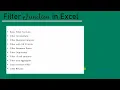 FILTER Function in Excel - Complete Guide and best examples