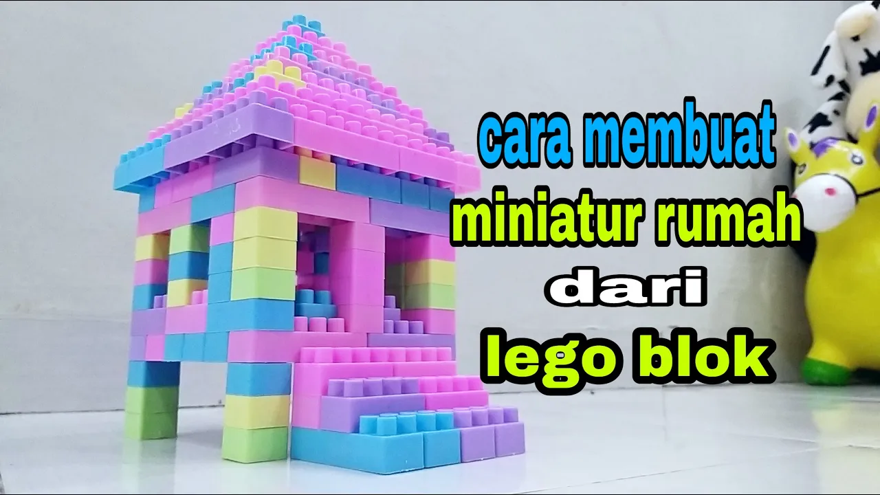 Cara membuat robot dari lego blok // How to make a robot from lego blocks. 