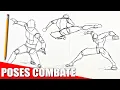 COMO DIBUJAR POSES ANIME - DIBUJA CUALQUIER POSE
