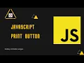 Print this page javascript button