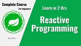 Spring Boot Reactive Programming Complete Tutorials for Beginners JavaTechie