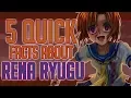 Lagu 5 Quick Facts About Rena Ryugu - Higurashi When They Cry