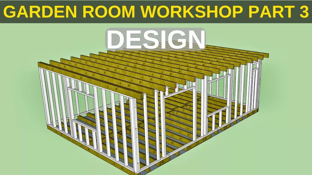 Garden Room Workshop: Part 3. Design: video thumbnail