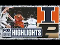 No 11 Illinois Fighting Illini vs No 4 Purdue Boilermakers Highlights FOX College Hoops