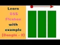 css flexbox tutorial for beginners in bangla part-2 Master css flexbox with project
