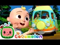 Download Lagu Wheels on the Camper Van! Camp Youtube! | CoComelon Nursery Rhymes \u0026 Kids Songs