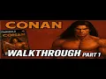 Conan (PS2) (2004) Walkthrough Part 1 (1080p 30fps)