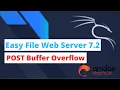 EASY FILE WEB SERVER 7 2 POST Buffer Overflow