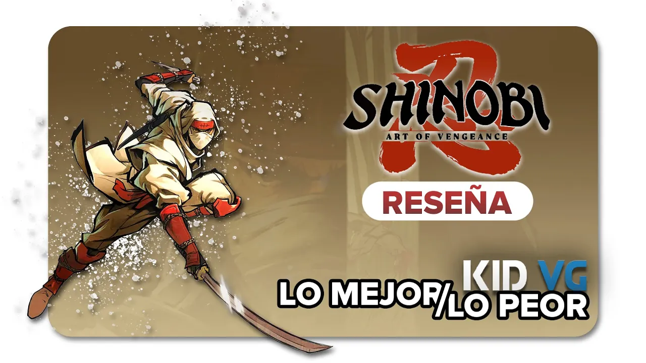 RESEÑA | SHINOBI ART OF VEGEANCE - De lo que te estás perdiendo