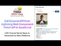 Call External API from Lightning Web Component Fetch API in JavaScript
