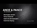 Download Lagu ANCE \u0026 PANCE , The Very Best Of