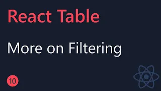 React Table Tutorial - 10