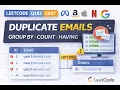 Leetcode SQL 182 Duplicate Emails