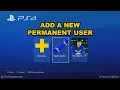 How To Add New PSN User Accounts on PS4 - Playstation Tutorial for Additional Master Profile