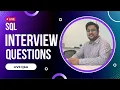 Important SQL Interview Questions for Analytics - Live Q A