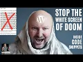 Stop the White Screen of Doom with Code Snippets - Code Snippets Pro Cloud