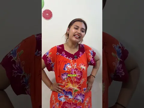 Aneh banget si emak!