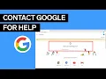 How To Contact Google For Support