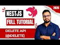 NestJS Course in Hindi CRUD API - Delete API