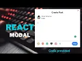 How to make Popup Modal in React JS React Hooks dev rahaman