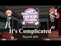 Download Lagu Friday Night Funkin' - Sayori and Monika sing It's Complicated (Sayori mix)