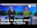 Lagu Jornal da Record News - 19/12/2025