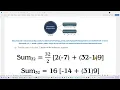 17d Calculating the Sum of an Arithmetic Progression