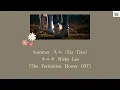Download Lagu Summer 夏天 (Xia Tian) - 李玖哲 Nicky Lee(The Forbidden Flower OST) Chi/Rom/Eng/MM lyrics
