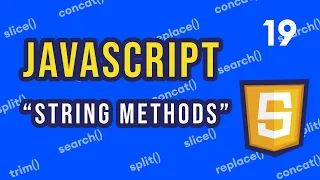 String Methods You Must know JavaScript for Beginners Course